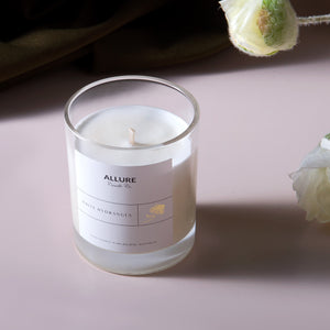 White Hydrangea Soy Candle