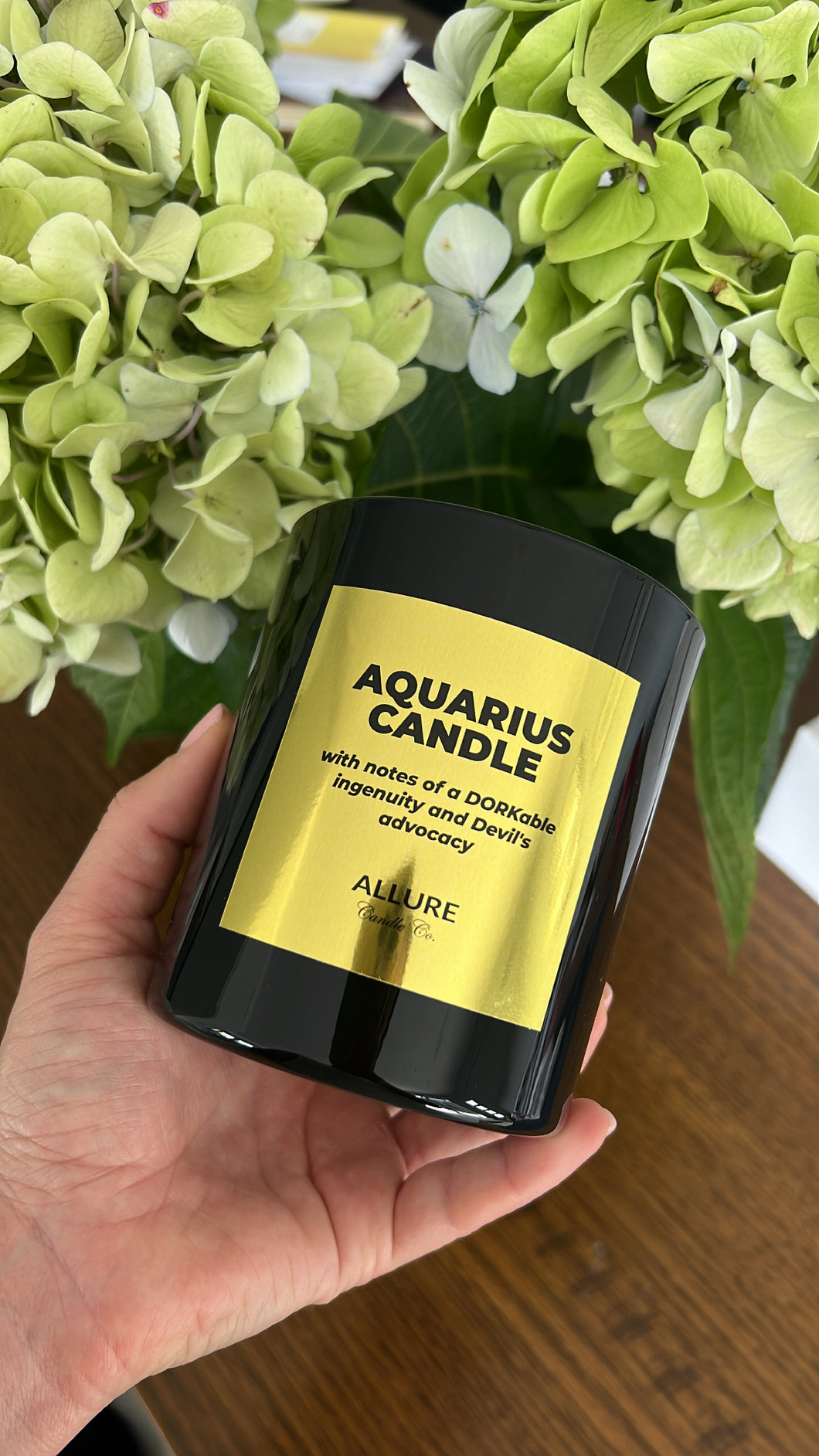 Aquarius Candle