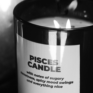 Pisces Candle